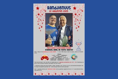 Hoërskool Randburg Nuus, Randjienuus
, 2025 Randjienuus - Uitgawe 10