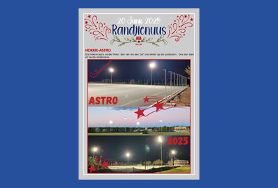 Hoërskool Randburg Nuus, Randjienuus
, 2025 Randjienuus - Uitgawe 8